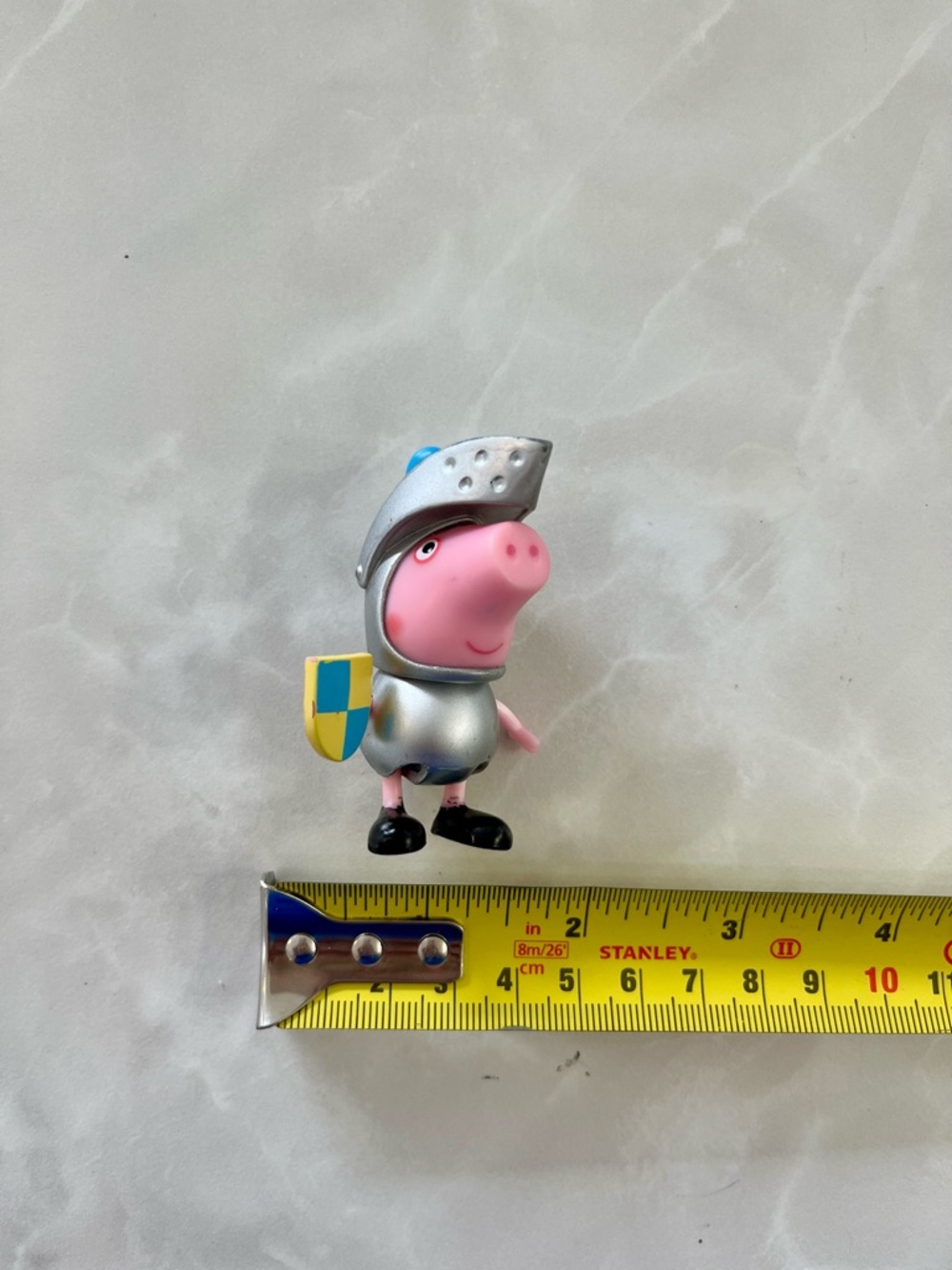 Peppa Pig Royal Knight Sir George The Brave Poseable Figure Toy